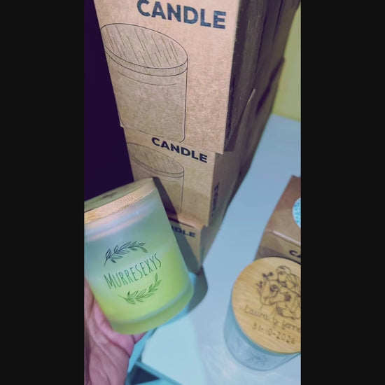 Velas personalizadas para eventos · De Moi à Toi