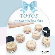 Video de yoyos personalizados con nombre a láser