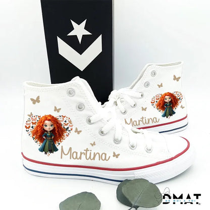 zapatillas comunion niña personalizadas princesas