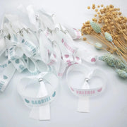 Pulsera de tela personalizada ajustable - Regalo original personalizado - DE MOI À TOI