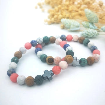 Pulsera piedras preciosas Armonía - Regalo original personalizado - DE MOI À TOI
