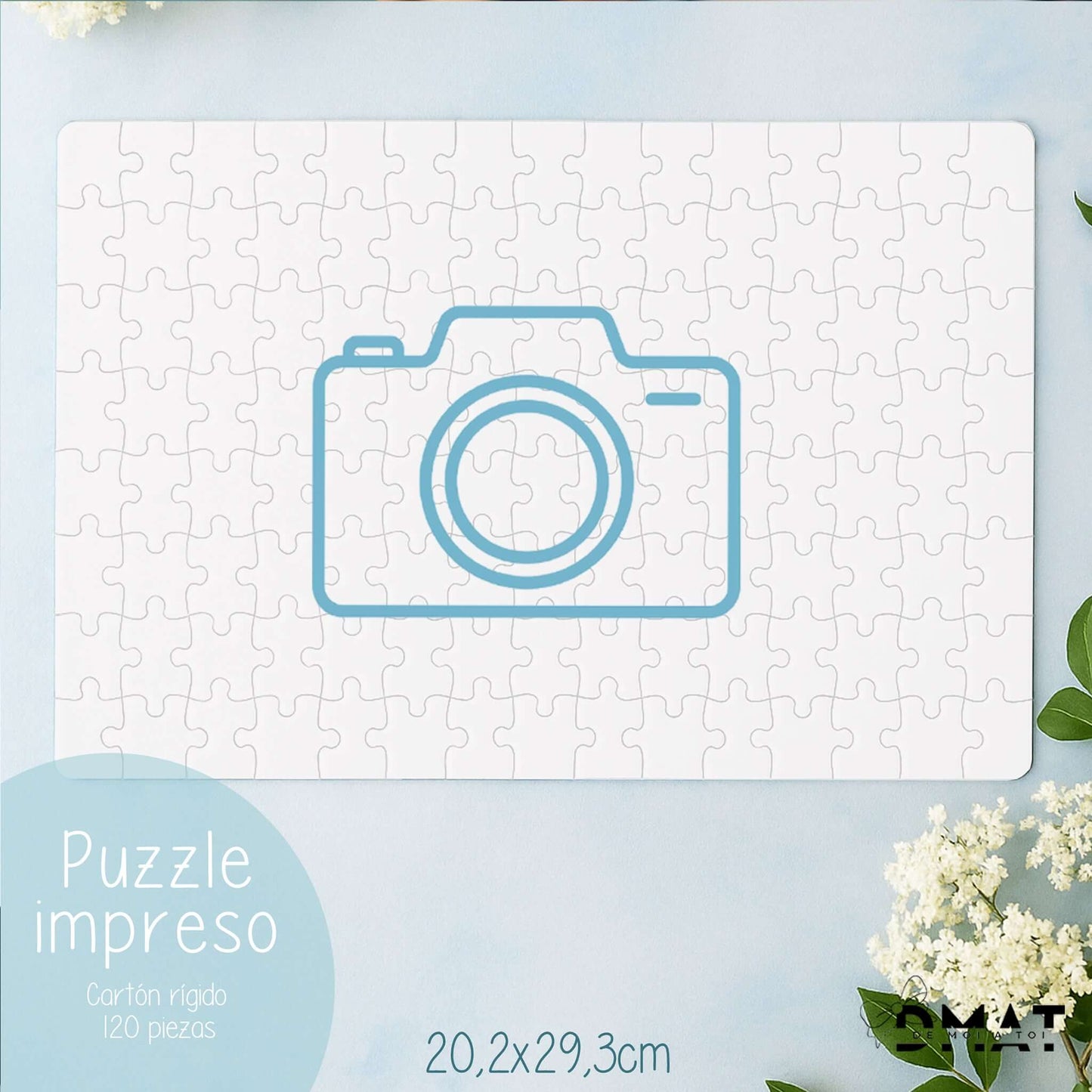 Puzzle personalizado A4 con foto impresa – De moi à toi
