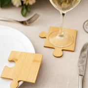 posavasos puzzle para invitados de boda - De moi a toi