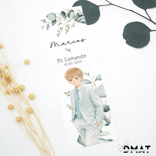 Recordatorio impreso económico comunión niño