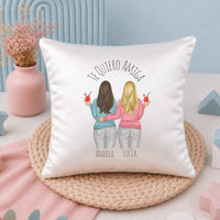 Cojín personalizado regalo amigas original