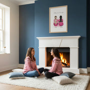 Regalo para mejores amigas navidad  con ilustración personalizada - de moi a toi