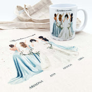 Regalos personalizados de boda originales para damas de honor 