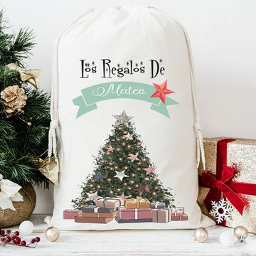 saco de Navidad personalizado con nombre – De moi à toi 