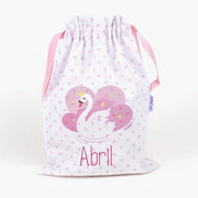 Saquito Cisne personalizado - Regalo original personalizado - DE MOI À TOI