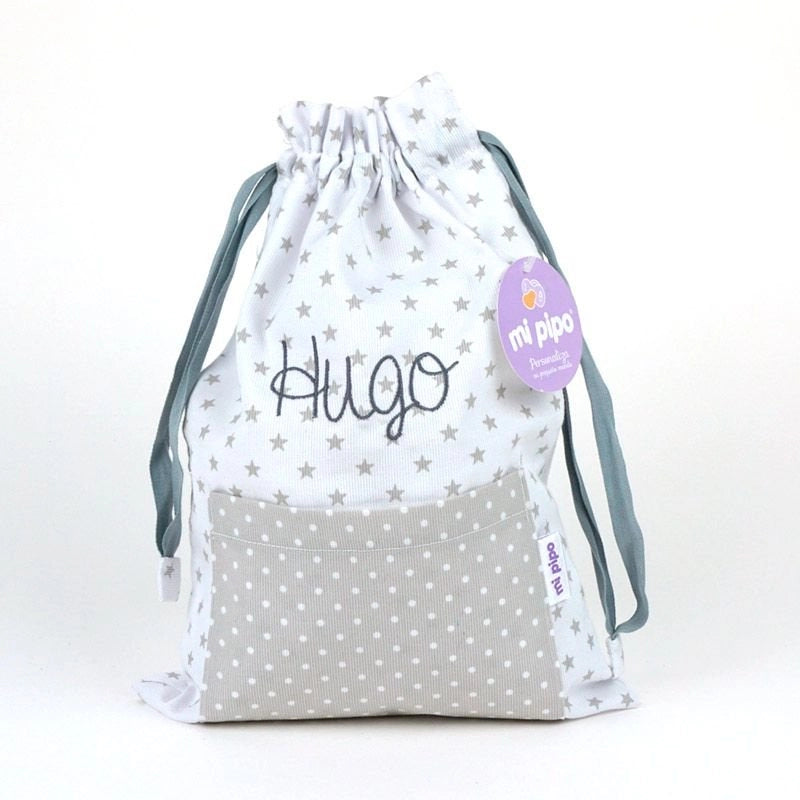 Saquito Star con nombre (colores) - Regalo original personalizado - DE MOI À TOI