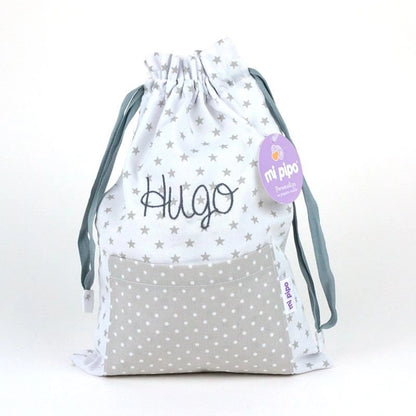 Saquito Star con nombre (colores) - Regalo original personalizado - DE MOI À TOI
