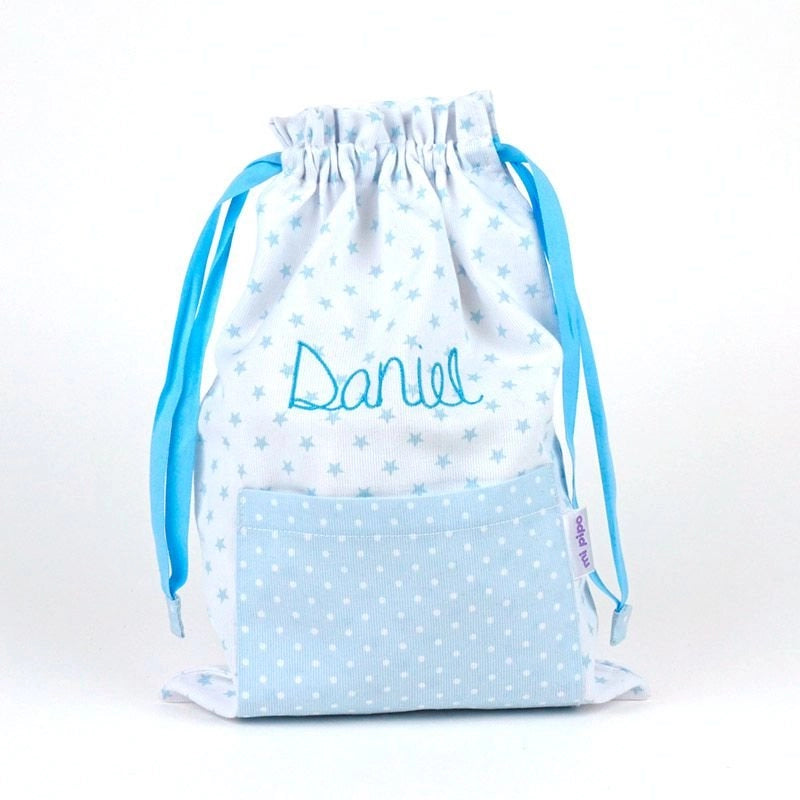Saquito Star con nombre (colores) - Regalo original personalizado - DE MOI À TOI