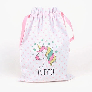 Saquito Unicornio personalizado - Regalo original personalizado - DE MOI À TOI