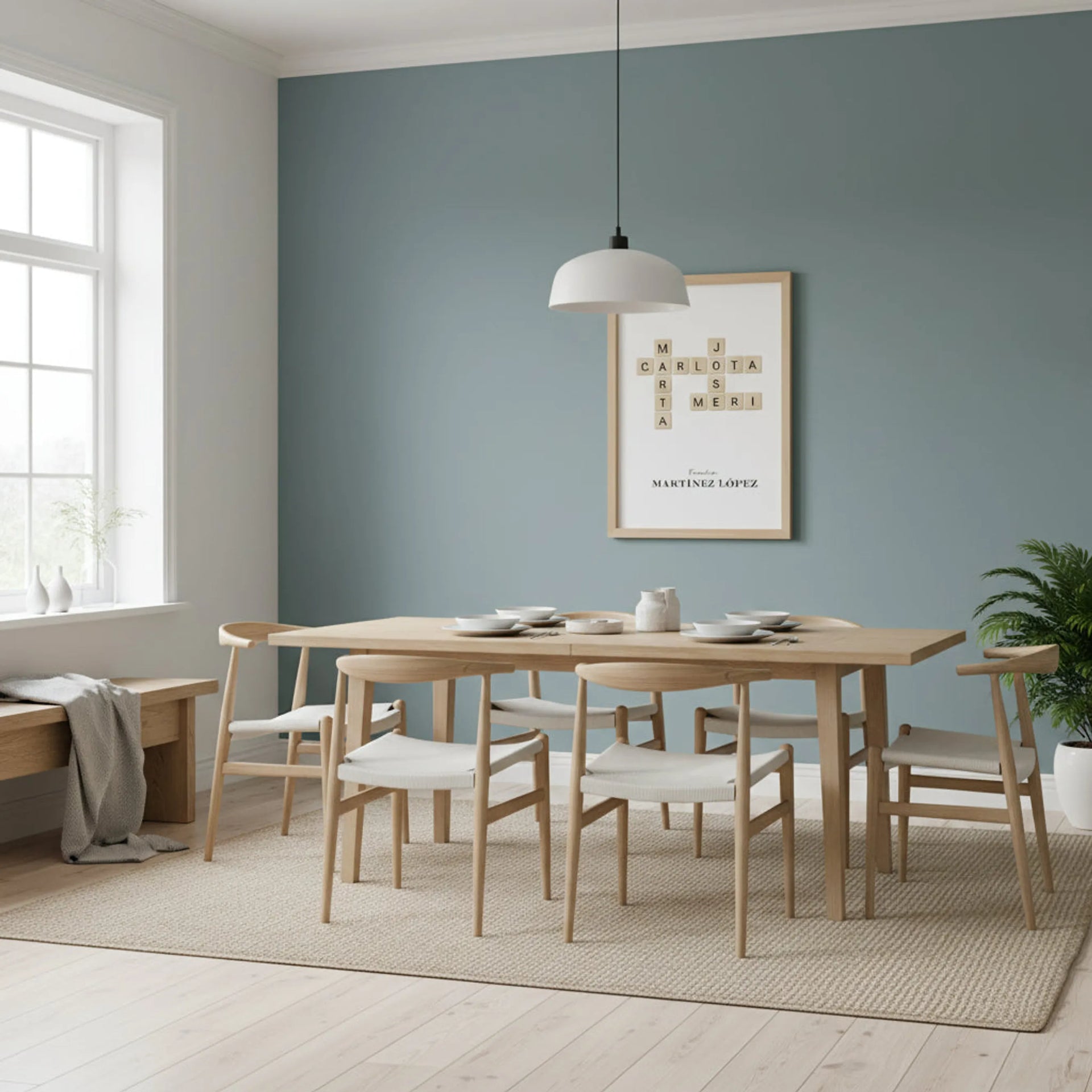 Regalo original personalizado para familia, amigos, boda o sorprender. Scrabble personalizado