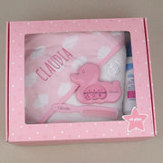 Set Al agua Patos personalizado para bebé - Regalo original personalizado - DE MOI À TOI