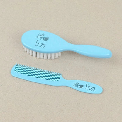 Set Cepillo y Peine personalizado (Diseños y Colores) - Regalo original personalizado - DE MOI À TOI