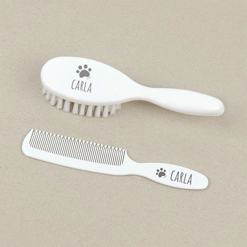Set Cepillo y Peine personalizado (Diseños y Colores) - Regalo original personalizado - DE MOI À TOI