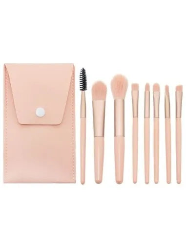 Set de belleza para mujer con brochas y estuche grabado - De moi à toi