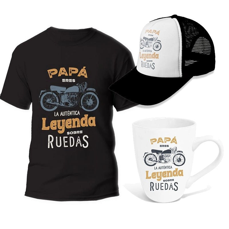 Set de regalo Padre Motero Leyenda(Unidades limitadas) - Regalo original personalizado - DE MOI À TOI