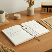 Bloc de notas personalizado para profes con bolígrafo ecológico- de moi à toi