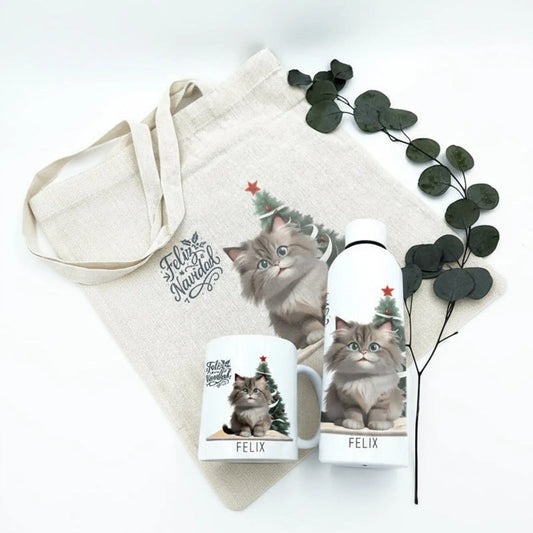 Set de regalo personalizado OHANA con ilustración de mascotas – De moi à toi