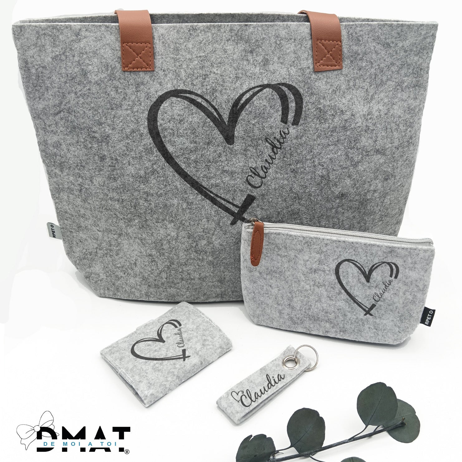 bolso y neceser personalizados con nombre grabado – regalo elegante  