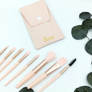 Set de brochas de maquillaje con estuche personalizado para mujer - De moi à toi