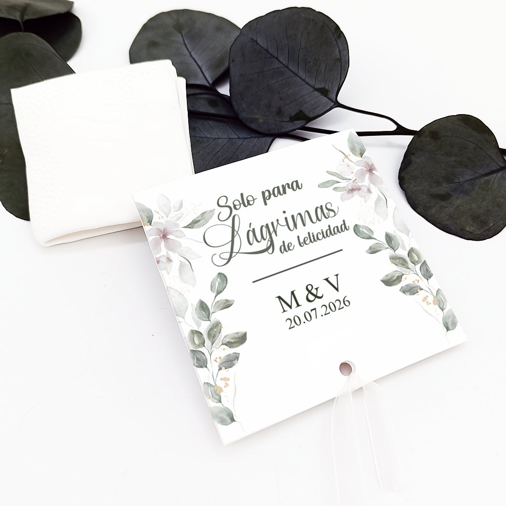 lágrimas de felicidad montadas para boda