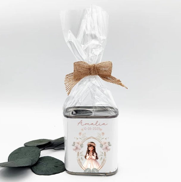 Aceite de oliva para comunión personalizado con muñeca online - de moi a toi