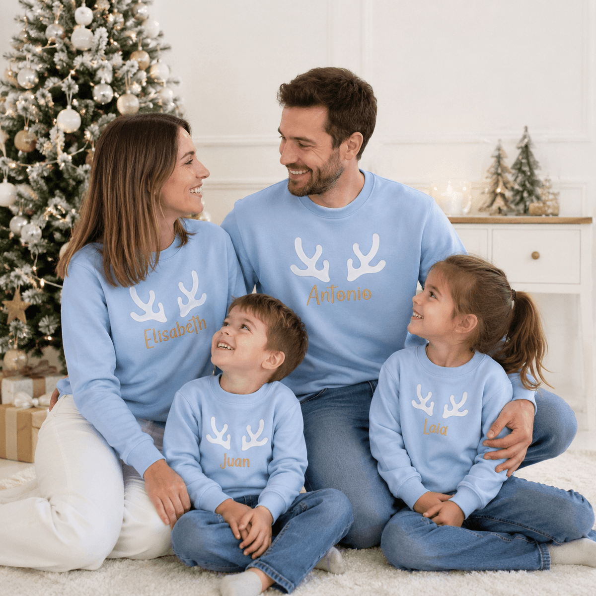 Sudaderas personalizadas para familia, regalo original · De Moi à Toi