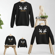 sudaderas a juego para familia – ropa navideña personalizada 