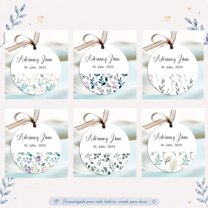 Tarjetas y etiquetas de regalo Diseños Naturales (Pack 10 uds)