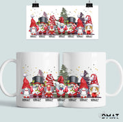 taza navideña para grupos personalizada