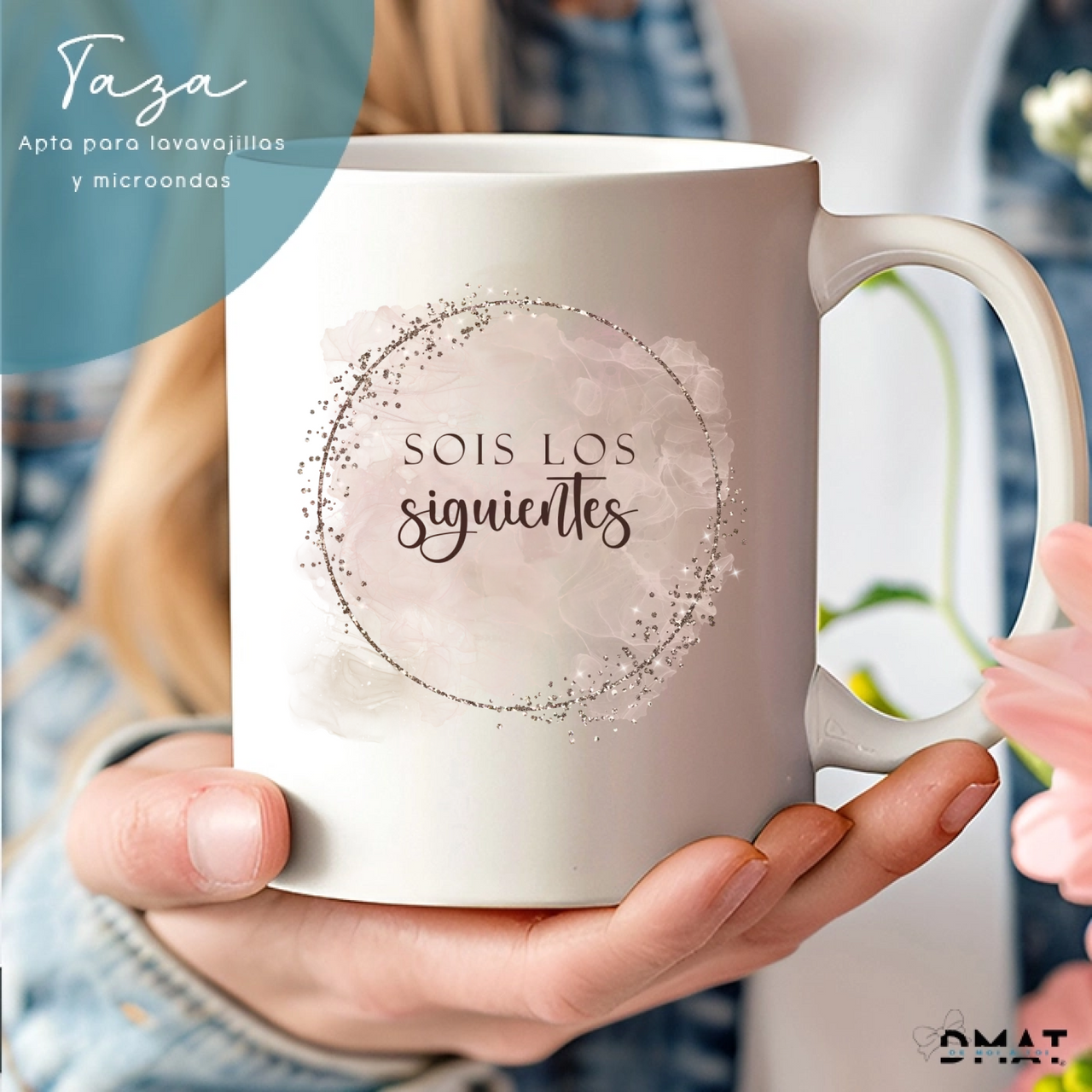 Gifts with personalized illustration - Mother with children or godmother