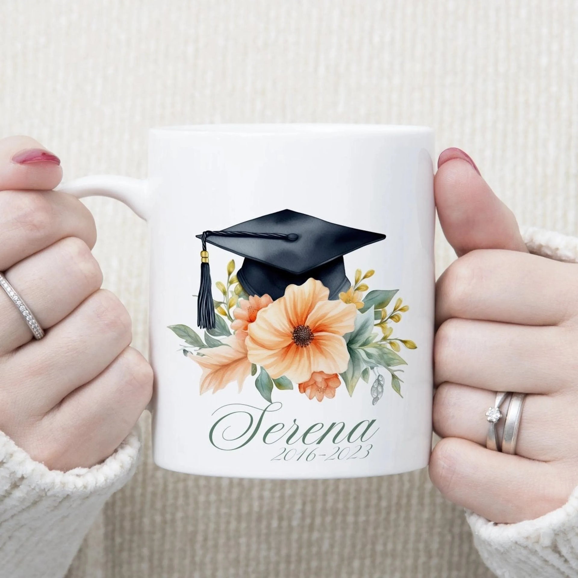 Taza personalizada Graduación con nombre - Regalo original personalizado - DE MOI À TOI