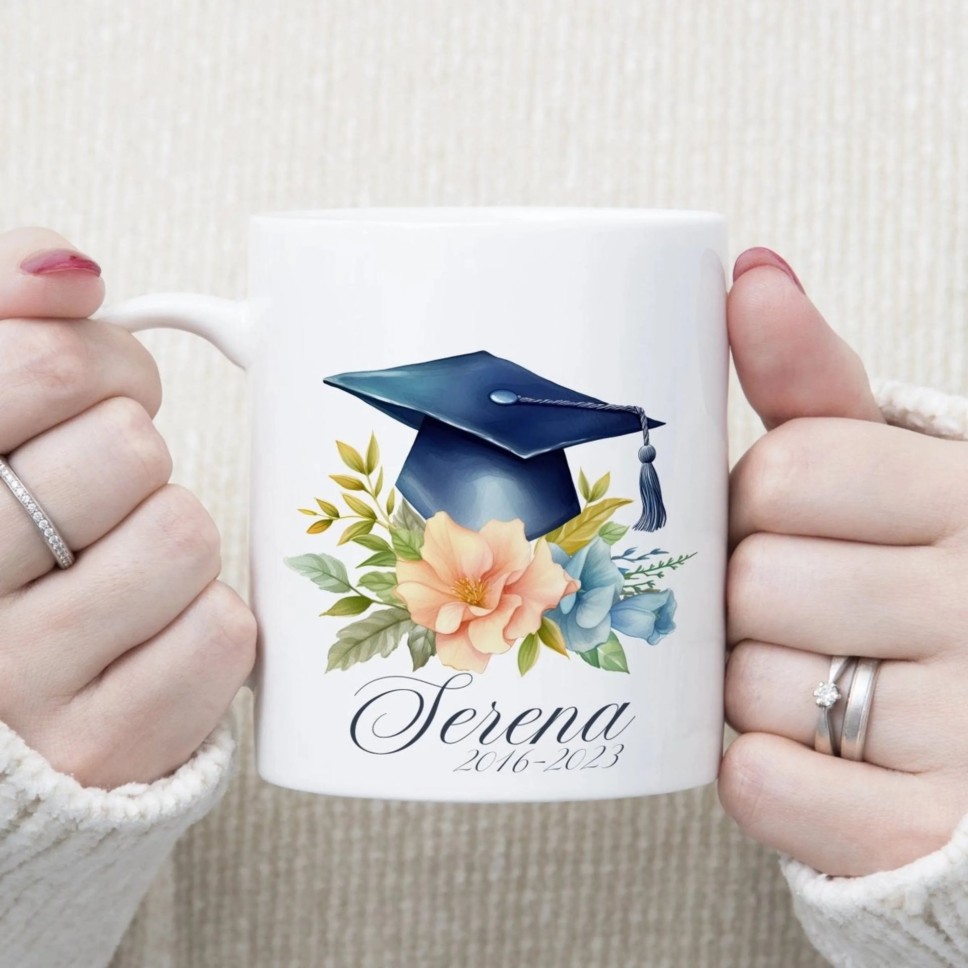Taza personalizada Graduación con nombre - Regalo original personalizado - DE MOI À TOI