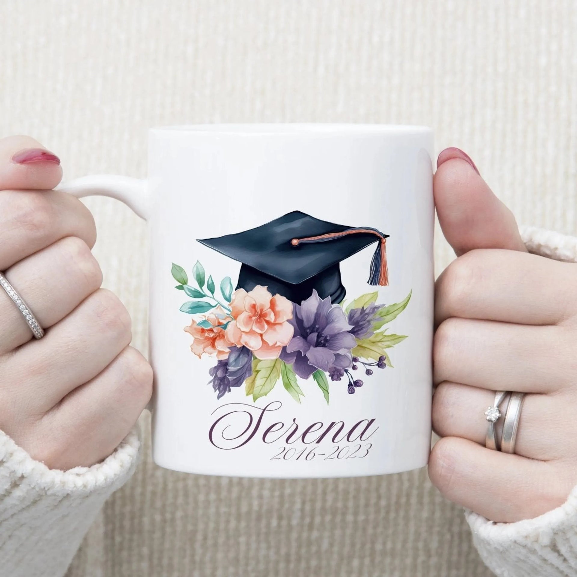 Taza personalizada Graduación con nombre - Regalo original personalizado - DE MOI À TOI