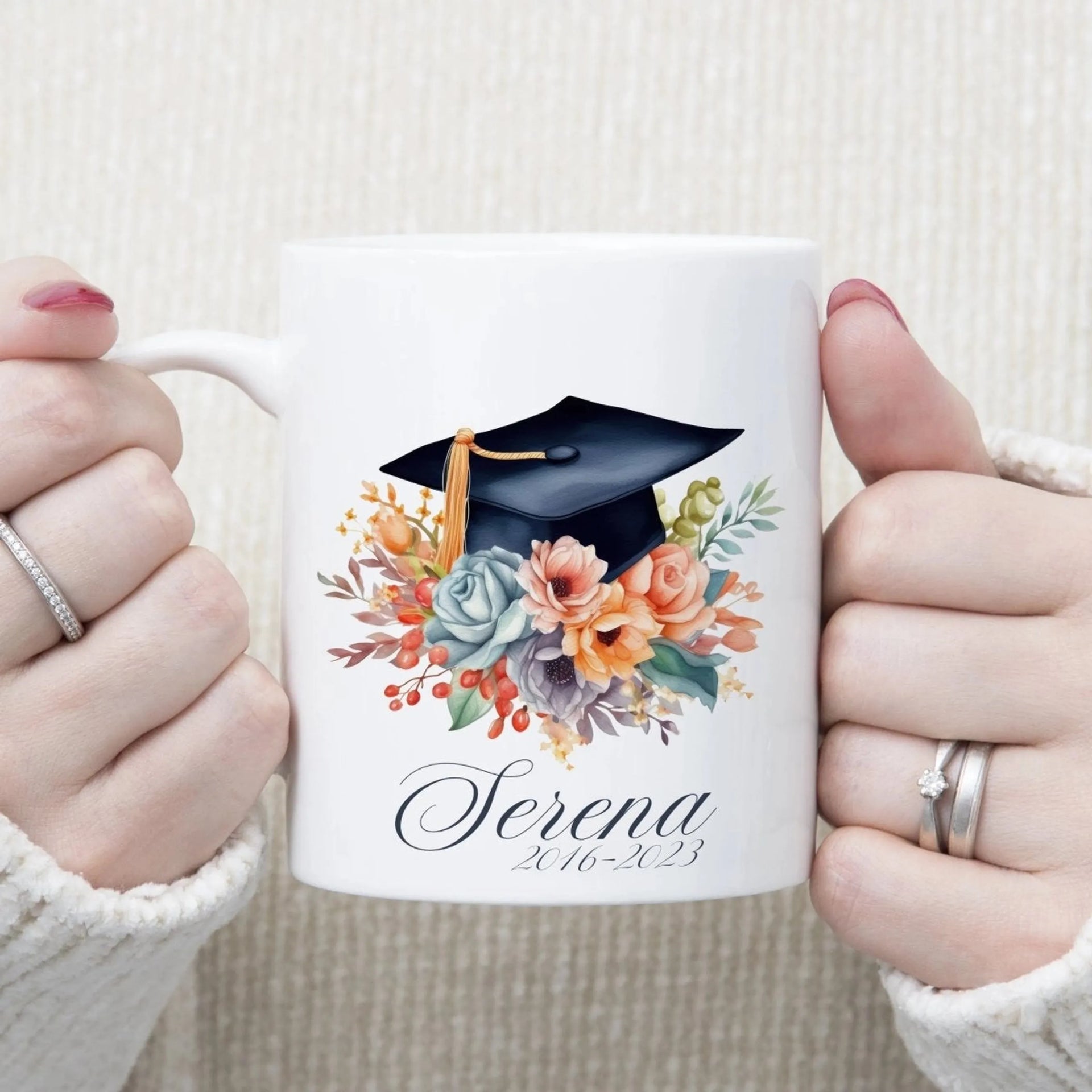 Taza personalizada Graduación con nombre - Regalo original personalizado - DE MOI À TOI