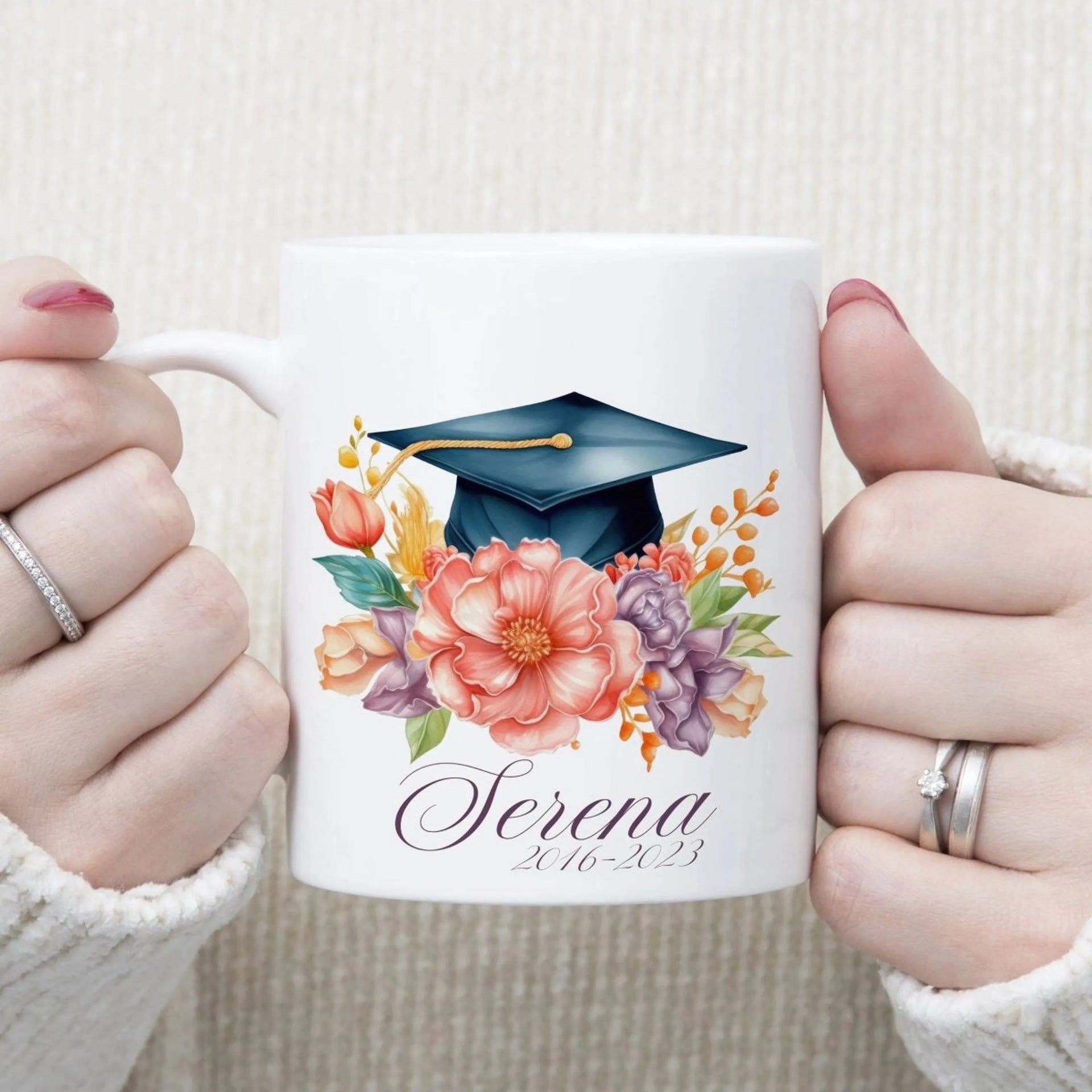 Taza personalizada Graduación con nombre - Regalo original personalizado - DE MOI À TOI