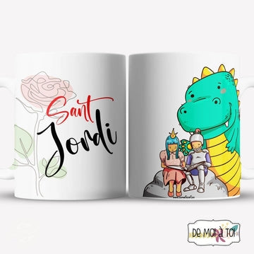 Taza Sant Jordi 2023 - Regalo original personalizado - DE MOI À TOI