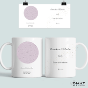 taza personalizada cielo estrellado – detalle romántico pareja 