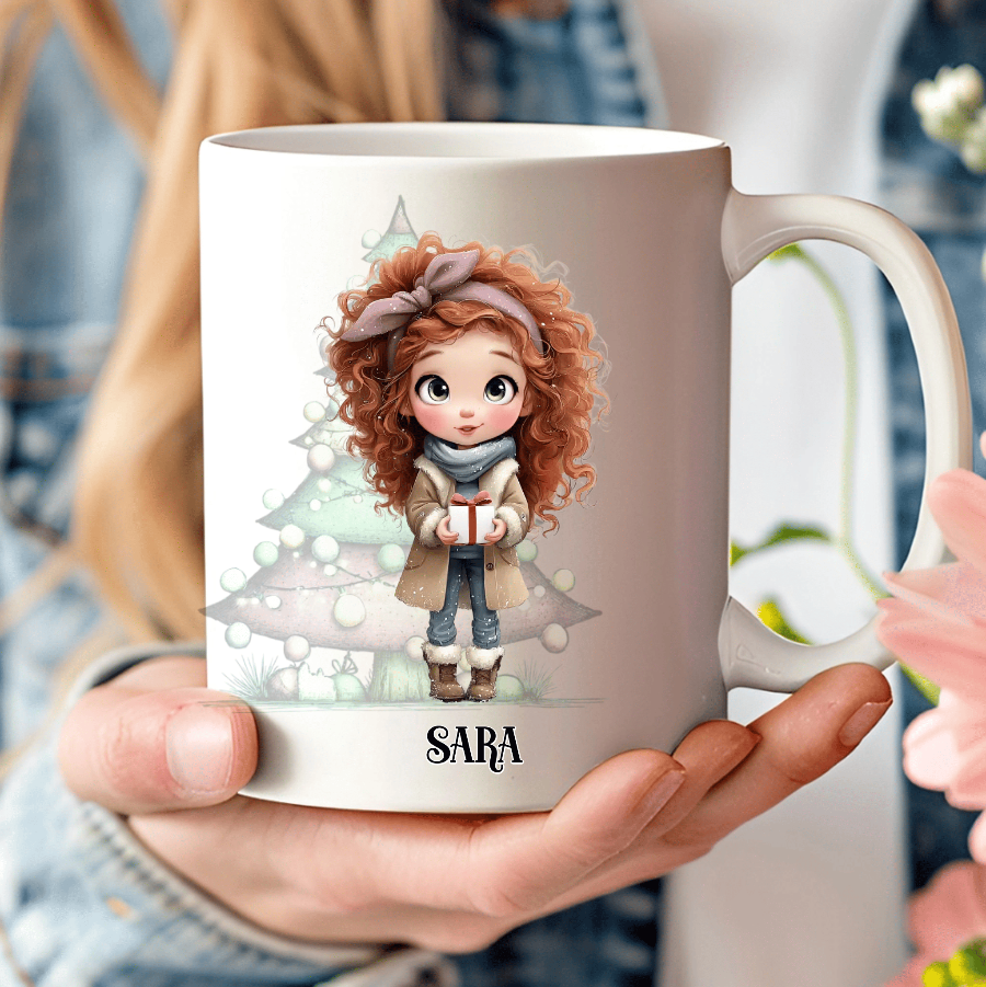 regalo original de navidad para niños y profesores personalizado con muñecos y nombres