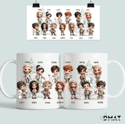 regalo de grupo original – taza personalizada De moi à toi