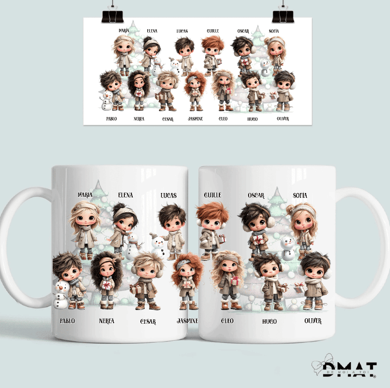 regalo de grupo original – taza personalizada De moi à toi