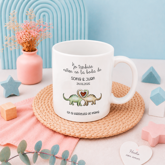 Taza Personalizada yo estuve «Animalitos» | Regalo Bebé, Embarazada, Boda y Bautizo
