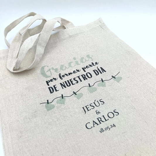 Totebag resistente personalizada para regalos o empresas