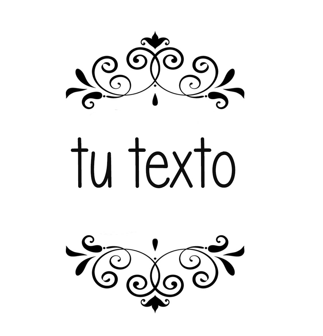 Texto personalizado