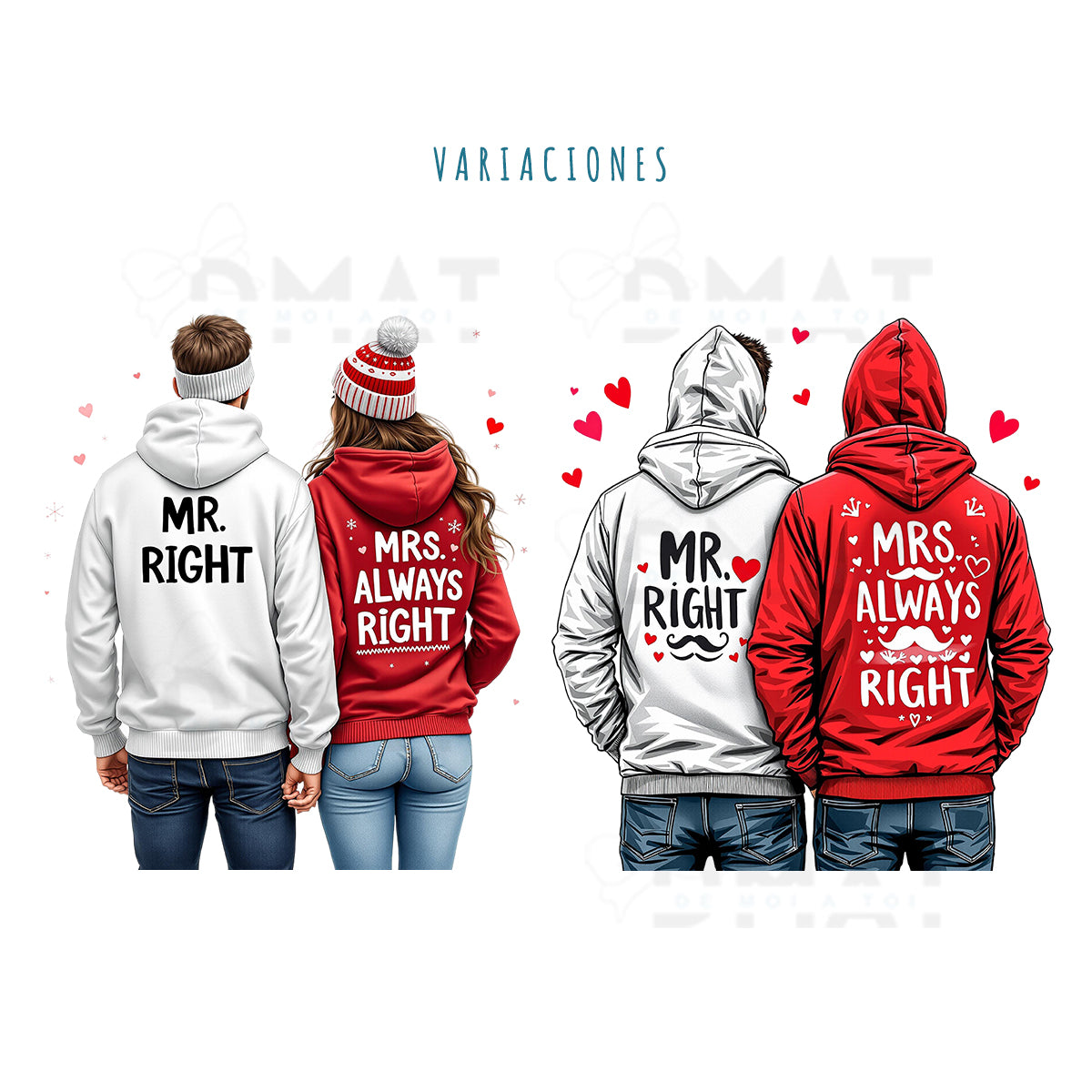 Regalos con Ilustración personalizada - Always Right