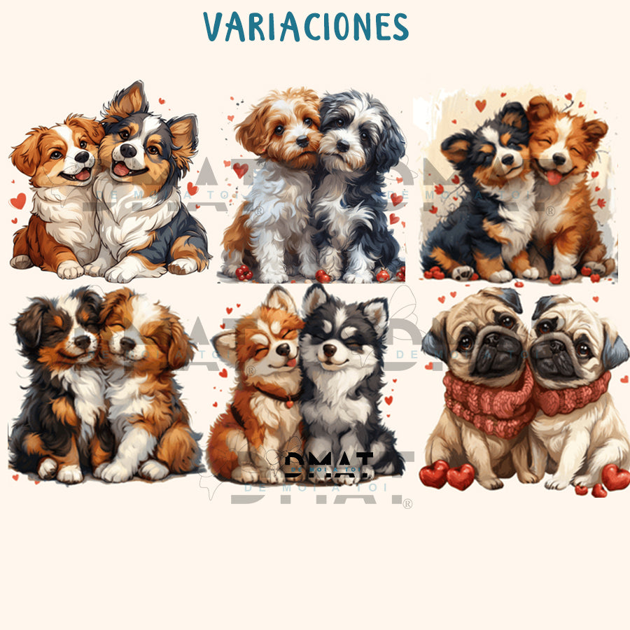 Regalos con Ilustración personalizada - Perretes Love