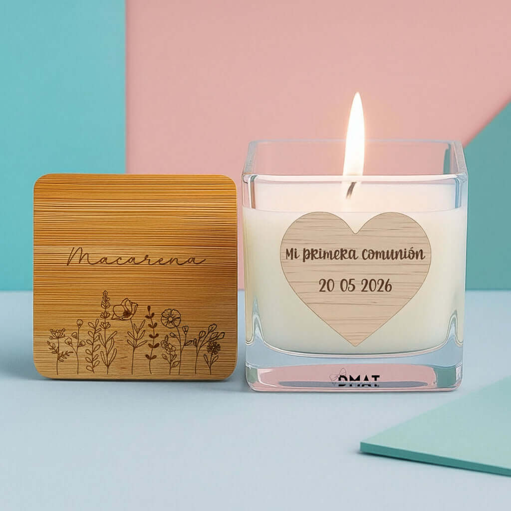vela personalizada online para invitados de comunión - de moi a toi